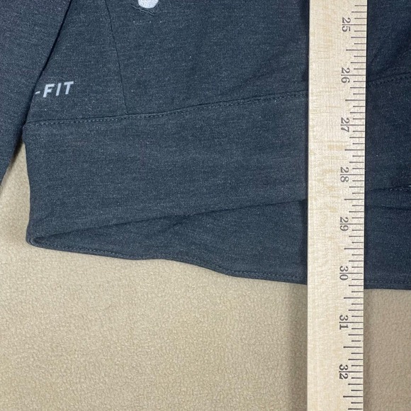 Nike Sweatshirt Adult Large Gray LA Rams Swoosh Dri Fit Full Zip NFL‎ Mens NWT - Picture 8 of 14